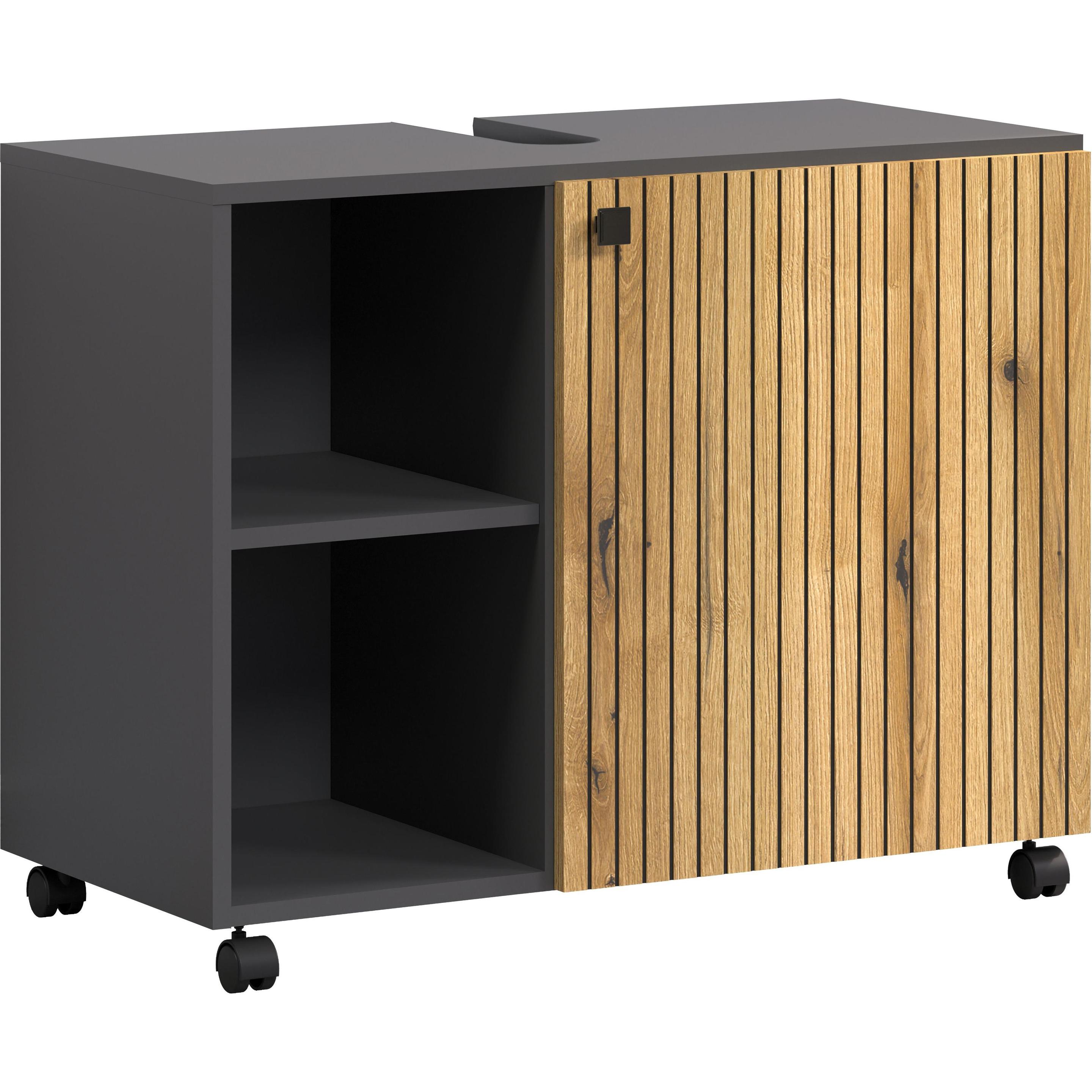Trendteam, Waschbeckenunterschrank, PureBliss (80 x 42 x 64 cm)
