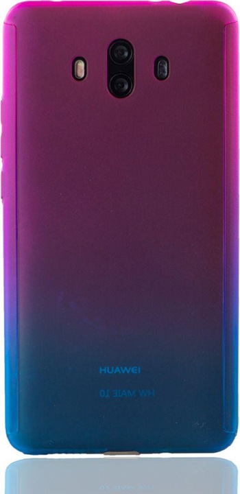 Actual product image König Design Case Mobile Protection for Huawei Mate 10 Full Case Cover Screen Protector Bumper Blue
