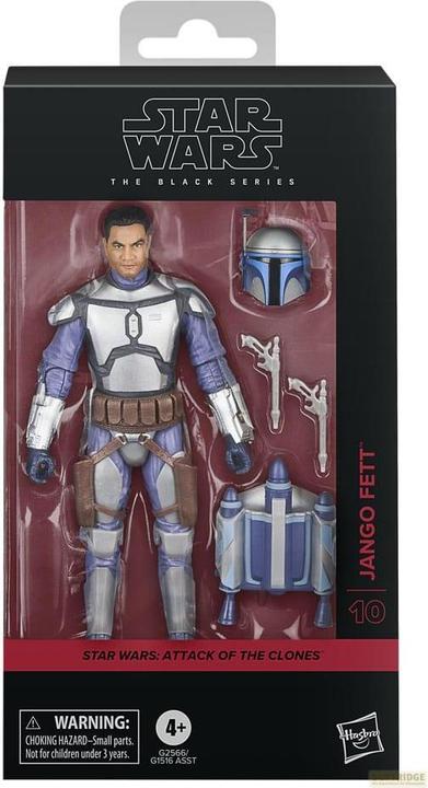Produktbild Hasbro Star Wars Episode II Black Series Actionfigur Jango Fett 15 cm