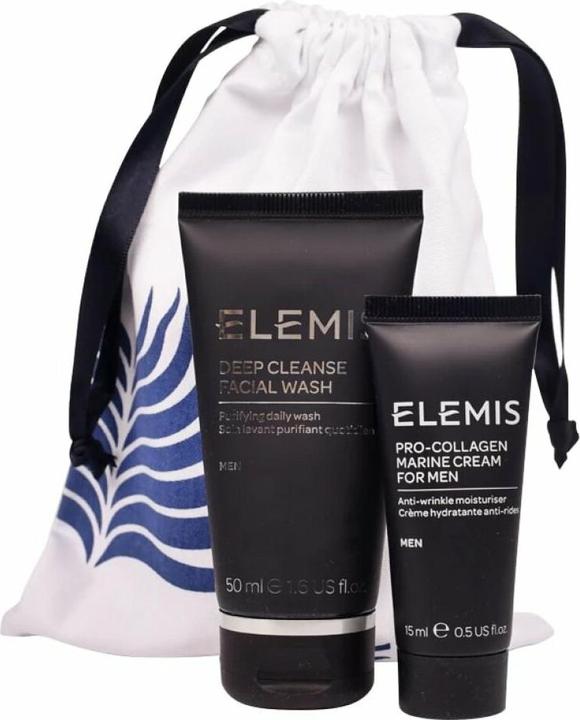 Actual product image Elemis Men's Kit: Deep Cleanse Face Wash 50ml (Cleaning cloths, 50 ml)