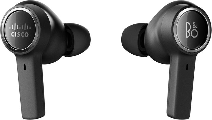 Actual product image Cisco BO 950 TRUE WIRELESS IN-EAR. USB-A CABLE - BLACK (Wireless, USB-A)
