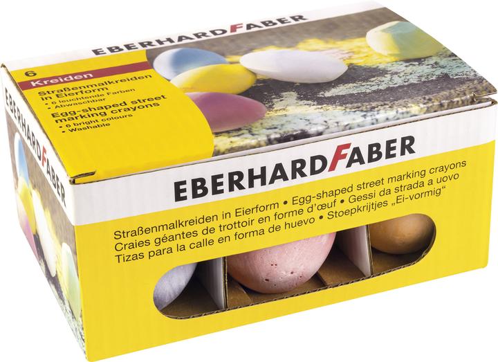 EberhardFaber Gesso da strada (Multicolore, 6 x)