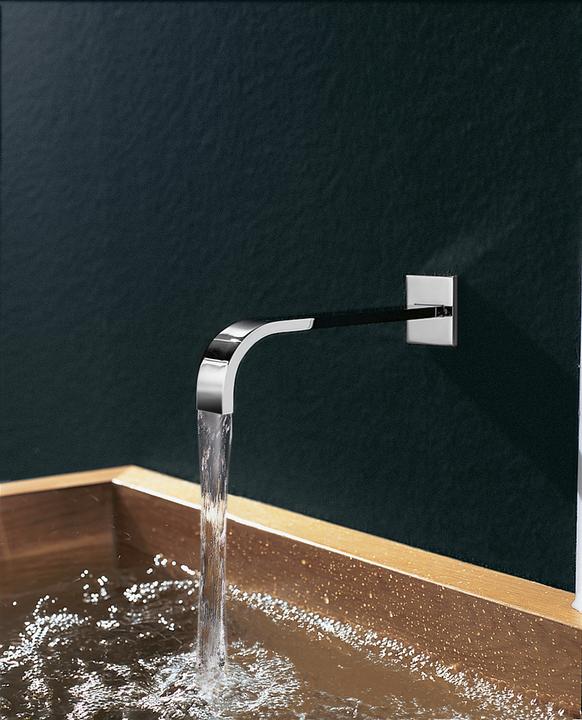 Image du produit Dornbracht MEM bec mural pour lavabo, sans vidage, saillie 200 mm, 13800782
