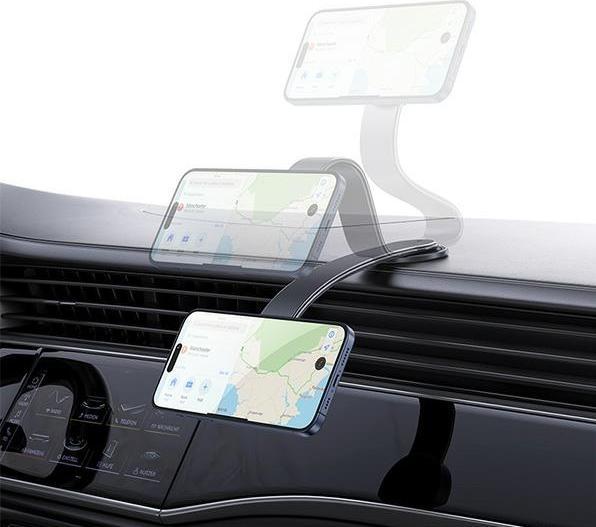 Actual product image Usams Uchwyt magnetyczny uniwersalny na kokpit US-ZJ079 czarny/black ZJ79ZJ01