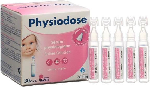 Actual product image Physiodose Physiological saline solution (15 Piece)