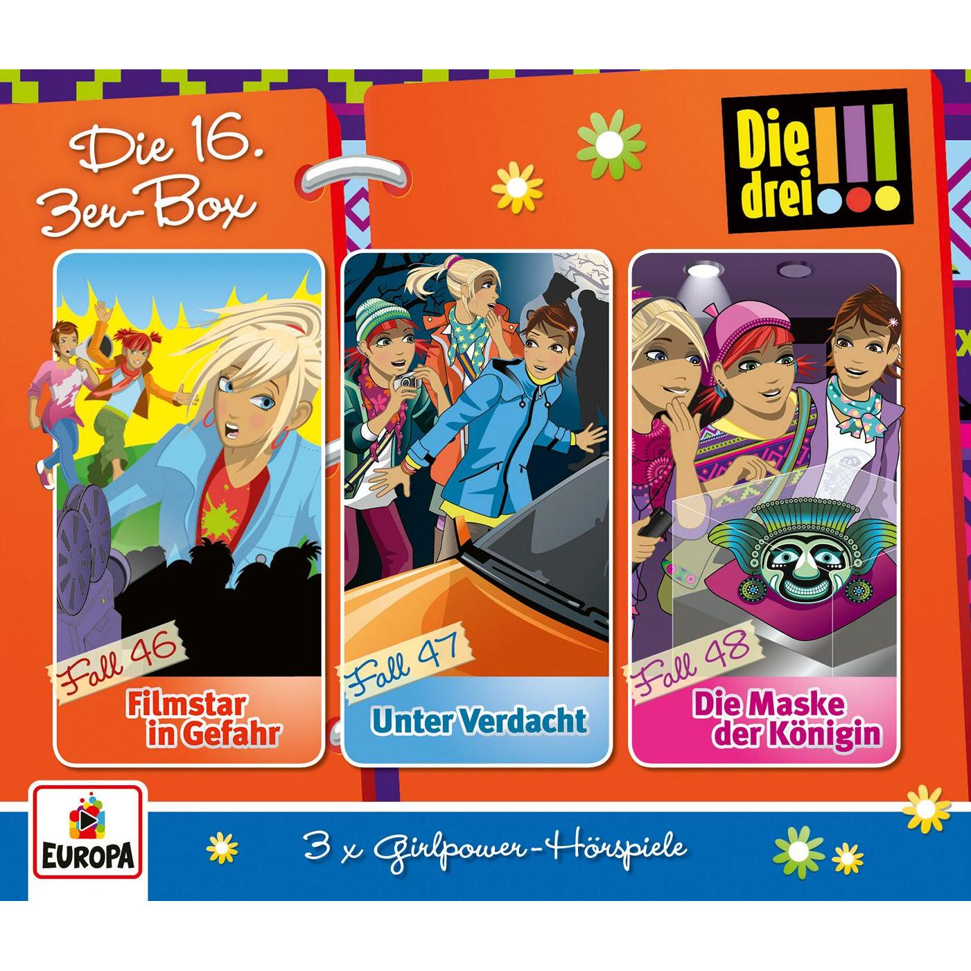 Die drei DREI AUSRUFEZEICHEN - 16 Box (F46-48), Hörbücher