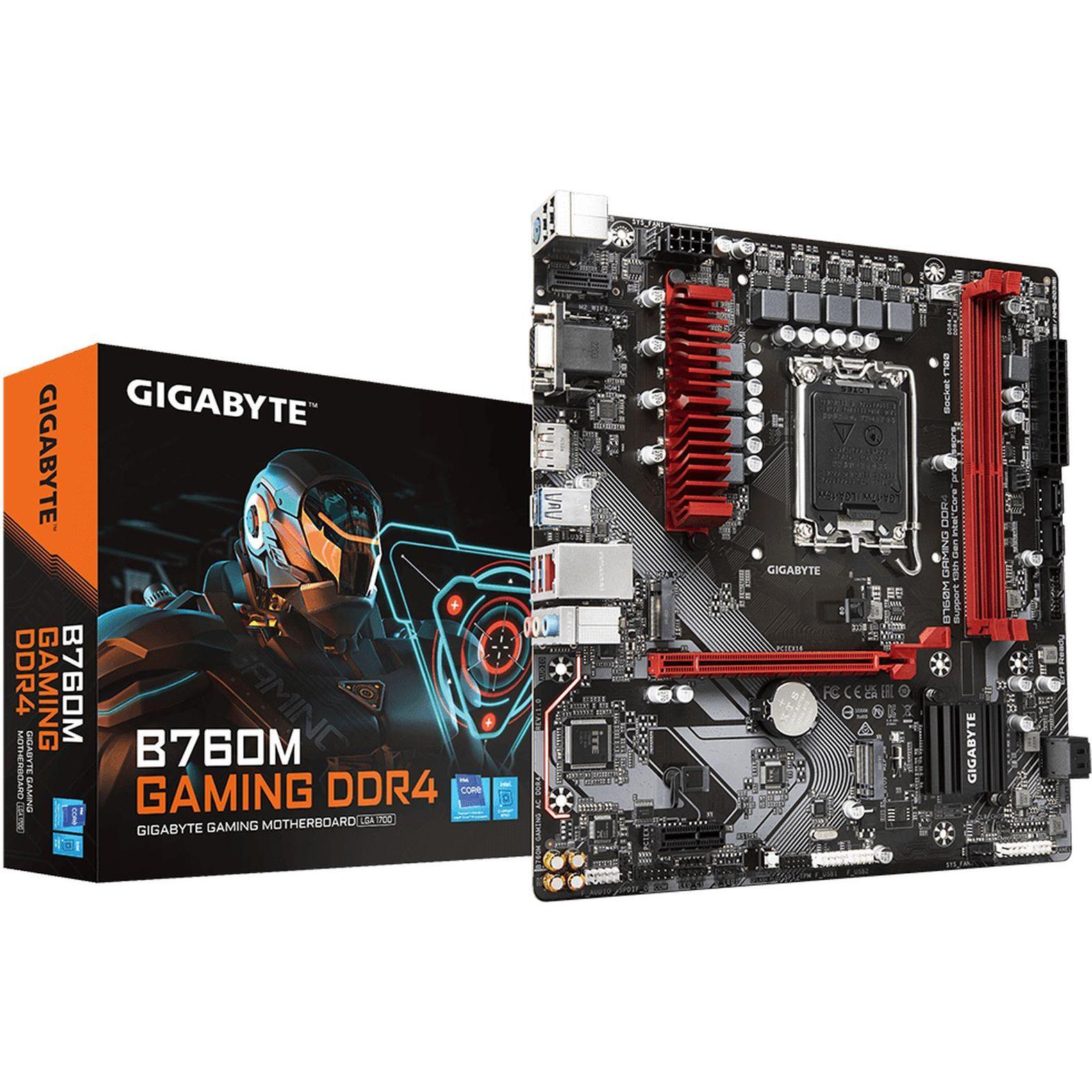 Gigabyte B760M GAMING (LGA 1700, Intel B760 Express, mATX), Mainboard