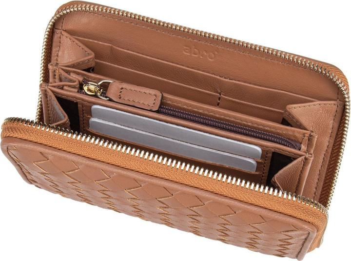 Actual product image Abro Piuma wallet leather 15 cm