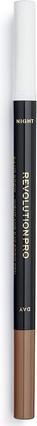 Actual product image Makeup Revolution Revolution PRO Day & Night Brow Pen (Ash Brown)