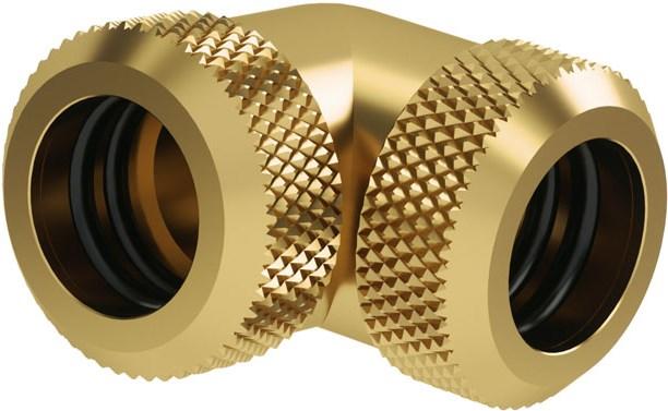 Produktbild Barrow Multi-Link Adapter 90 Grad 12mm AD auf 12mm AD Hardtube - gold