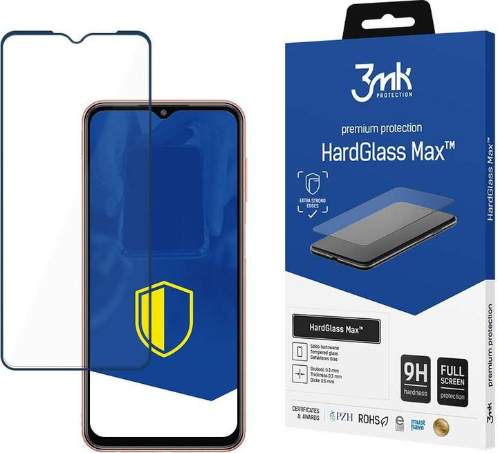 Produktbild 3MK HardGlass Max Samsung Galaxy Panzerglas M13 schwarz 5G (1 Stk., Samsung Galaxy A13)