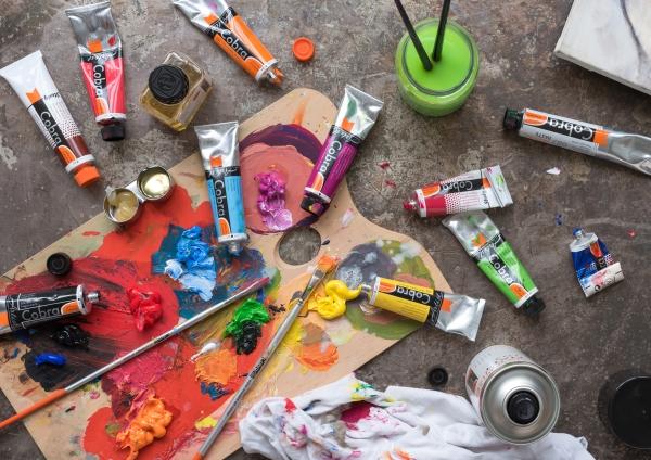 Image du produit Cobra peinture à l'huile miscible à l'eau set de pinceaux Series 215