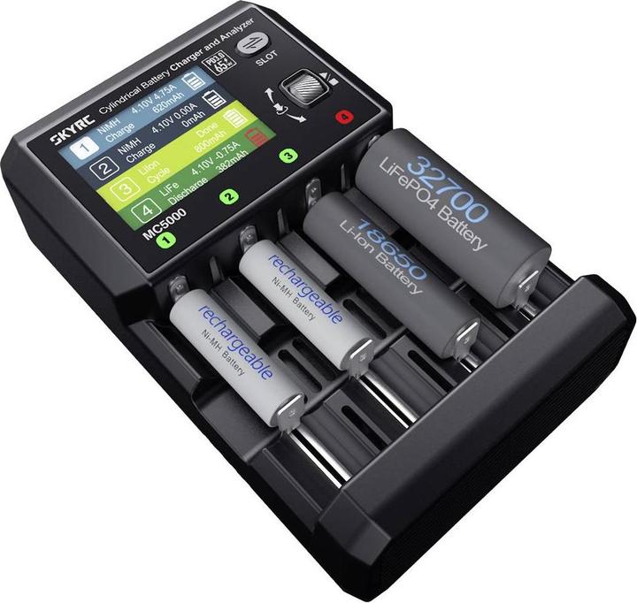 Produktbild SkyRC MC5000 Ladegerät LiIon, Li-ion HV, LiFe, NiMH, NiCd, eneloop, NiZn, RAM, L