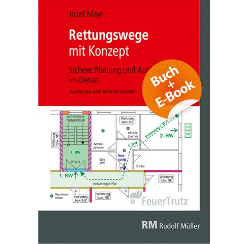 Rettungswege mit Konzept mit E-Book (PDF), Fachbücher von Josef Mayr