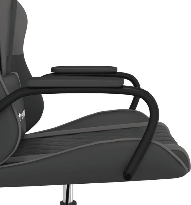 Image du produit vidaXL Gaming-Stuhl mit Massagefunktion Schwarz und Grau