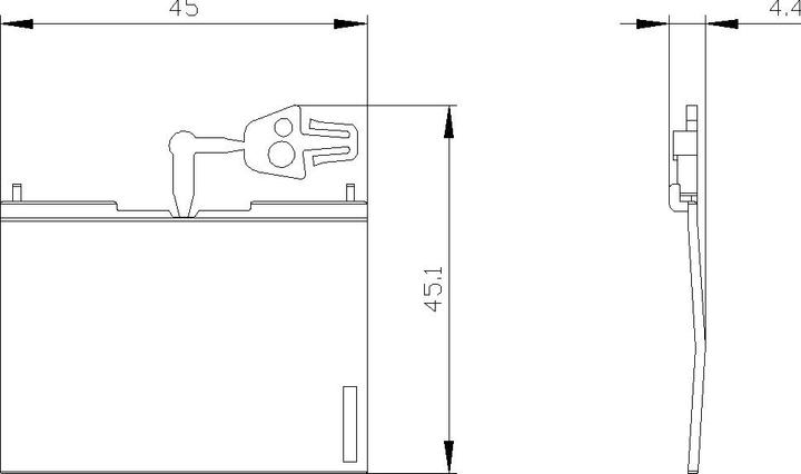 Produktbild Siemens Abdeckung Zubehör 3RR2940