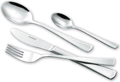 Produktbild Esmeyer 24-teiliges Besteck "Stockholm", Edelstahl 18/10 (24 Stück, Besteck Set)