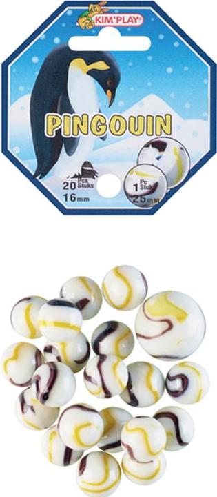 Produktbild Kim'Play 20+1 PINGUIN-MURMEL