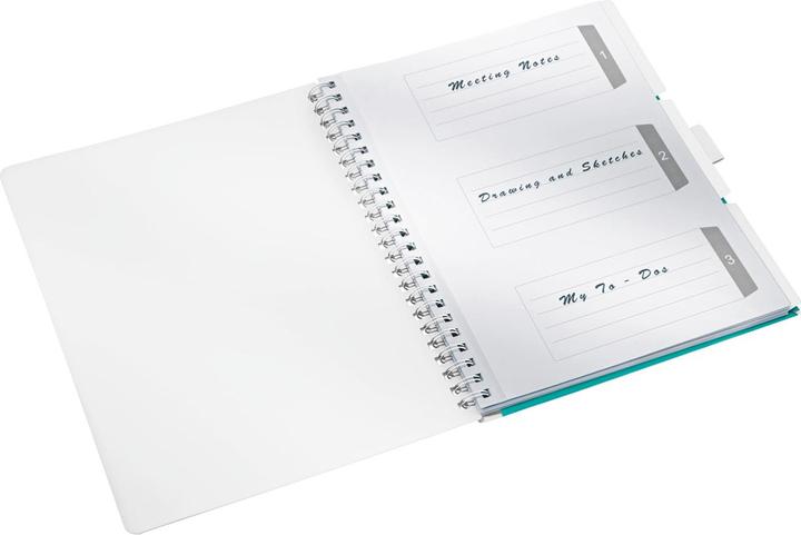 Produktbild Leitz Spiralbuch Wow (A4, Liniert, Weicher Einband)