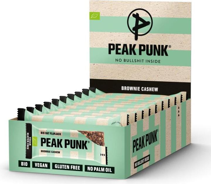 Produktbild Peak Punk Bio Oat Flapjack (Cashew, Brownie, 1 Stk., 60 g)
