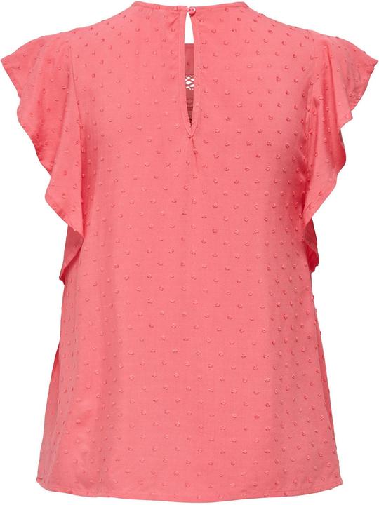 Image du produit JdY Locker geschnitten V-Ausschnitt Voluminöser Armschnitt Top Top (S)