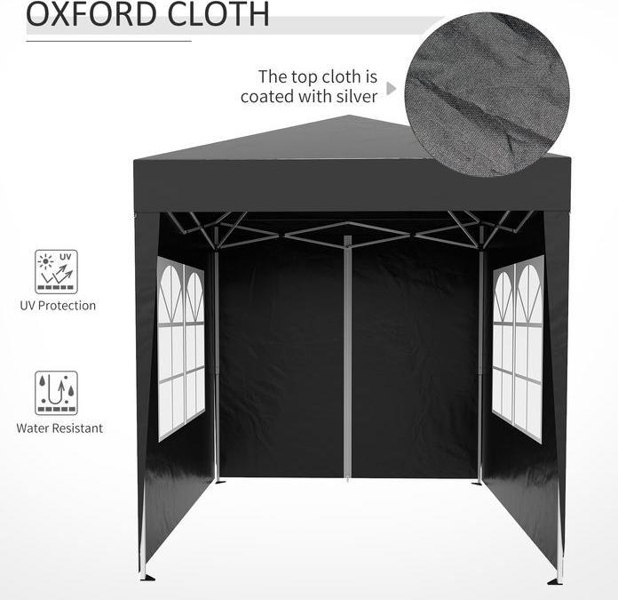 Actual product image Outsunny Folding pavilion (200 cm, 200 cm)