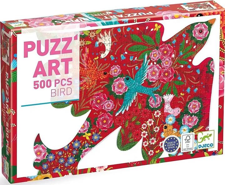 Immagine prodotto Djeco Puzz'Art Bird 500 pezzi (500 pezzi)