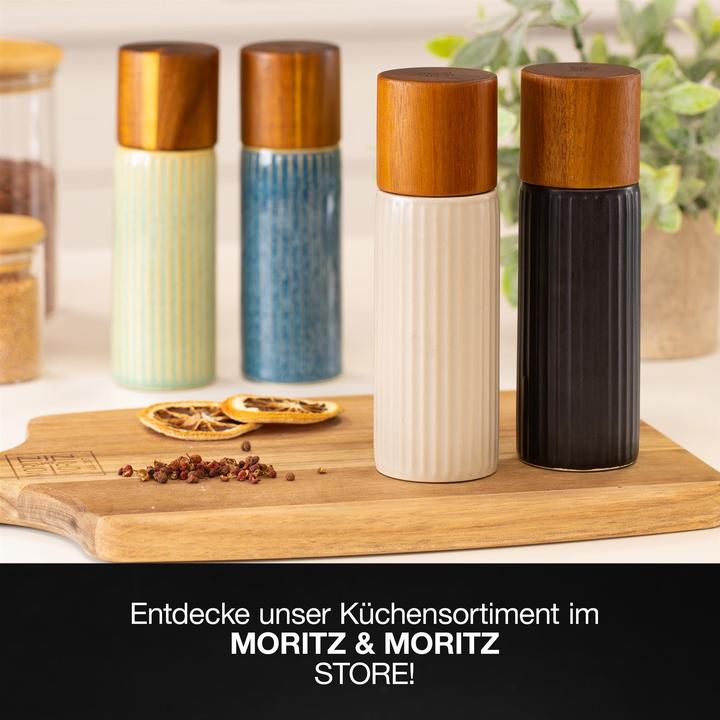 Actual product image Moritz & Moritz Spice mill set with ceramic grinder (Pepper, Salt)