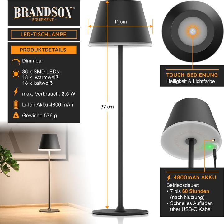 Produktbild Brandson LED Tischleuchte