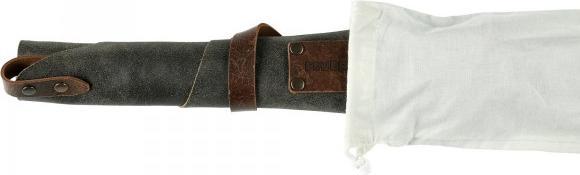 Image du produit Feuermeister Tablier de barbecue en cuir antique, anthracite, taille 2 (L)