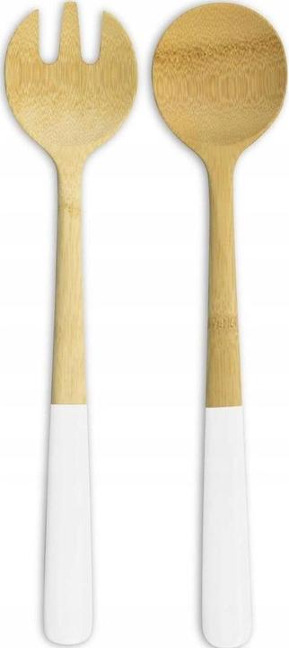 Image du produit Pebbly Couverts à salade blancs, 31 cm (Serveurs à salade)