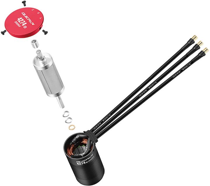 Actual product image Hobbywing QuicRun 4274SL G2 2000kV brushless motor