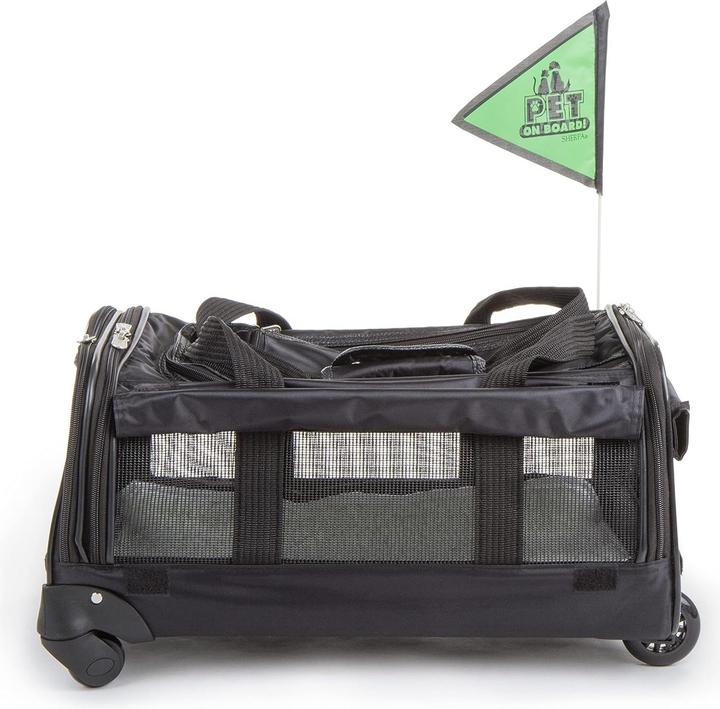 Produktbild Sherpa Haustier-Transportbox (Hund, Katze, Kleintier, Reflektoren, Atmungsaktiv)