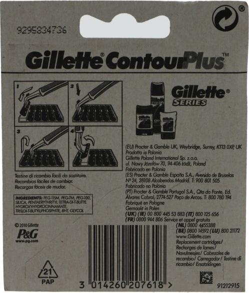 Produktbild Gillette Contour Plus (10 x)