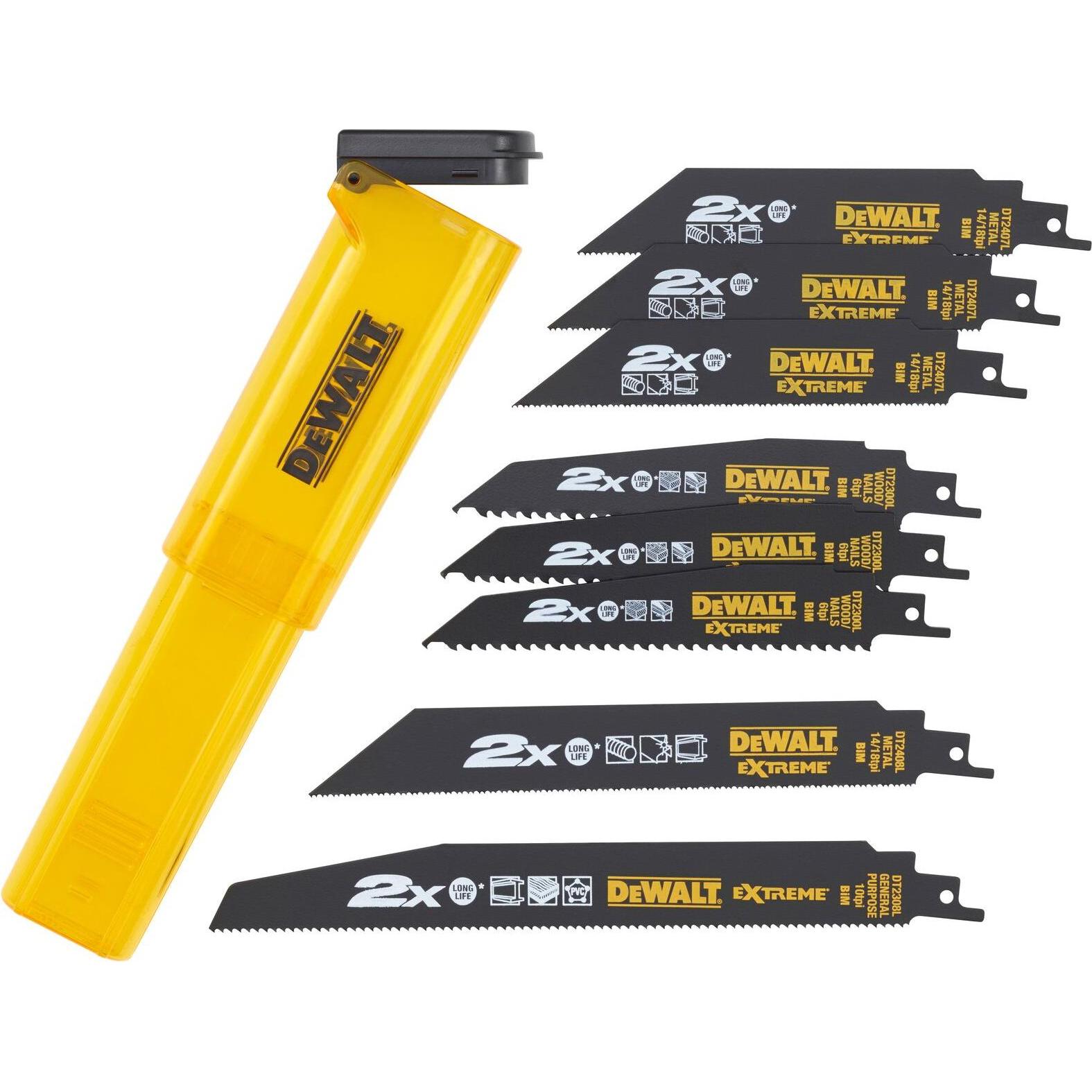 DeWalt, Sägeblatt, SäbelsägenblätterSet