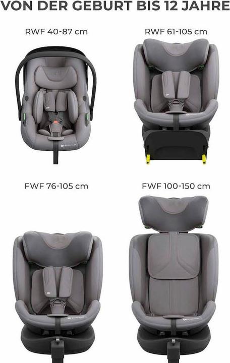 Produktbild KinderKraft Endura Safe (Reboarder, ECE R129/i-Size Norm)