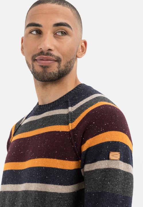 Produktbild Camel Active Strickpullover aus Baumwollmix (S)