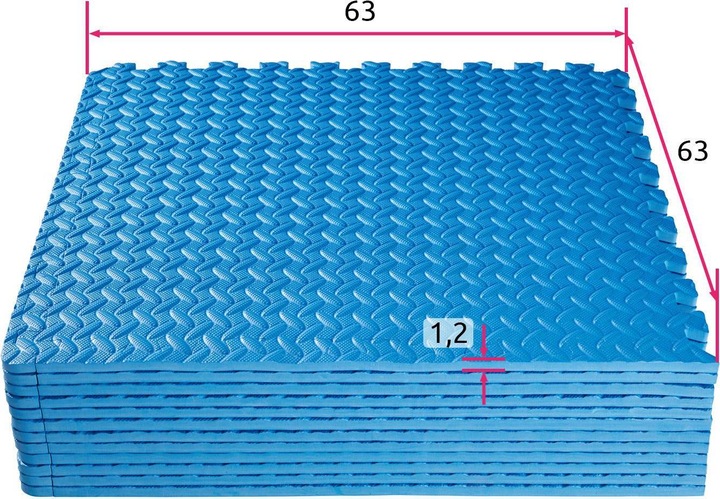 Produktbild tectake Bodenschutzmatte (61 x 61 cm)