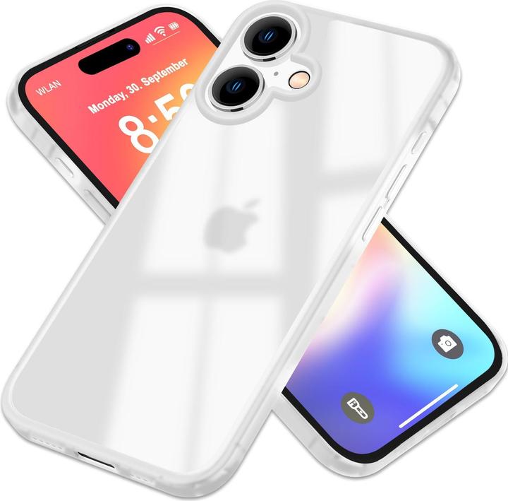 Produktbild Nalia Matte Hybrid Hülle Semi-Transparent (Apple iPhone 16)