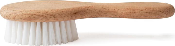 Actual product image Wild & Stone vegan baby organic nylon hairbrush beech wood
