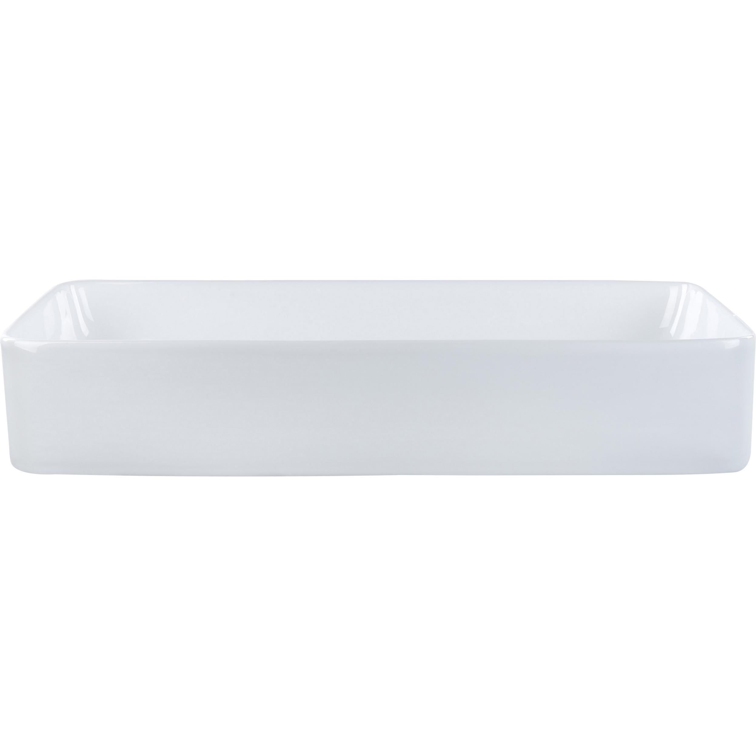 Beliani, Waschbecken, Ulua (350 mm, 610 mm)