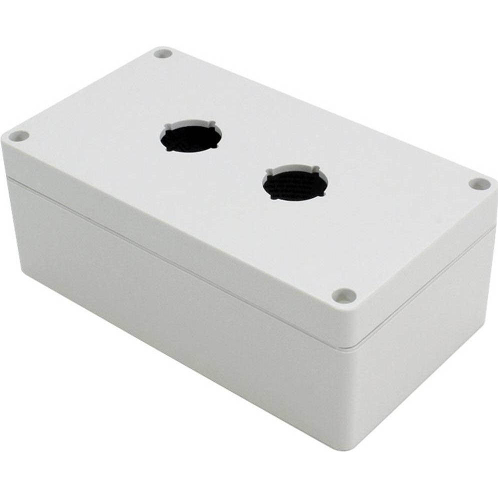 Hammond 1554MPB2 Universal-Gehäuse 160 x 90 x 60 Polycarbonat Grau 1St. (Gehäuse), Elektronikzubehör