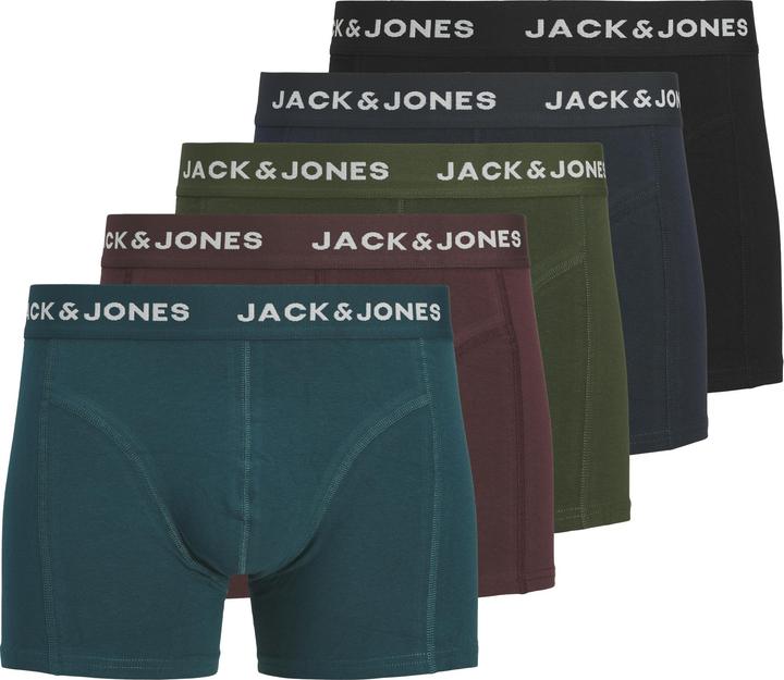 Immagine prodotto Jack & Jones Jacteo Solid Trunks 5 Pack Box (S, Confezione da 5 pezzi)