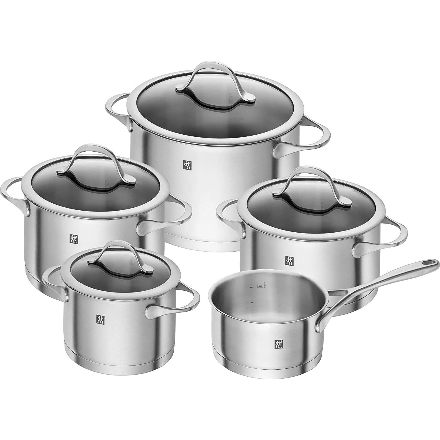 Thumbnail - Zwilling Essence, Pfanne + Kochtopf, Silber