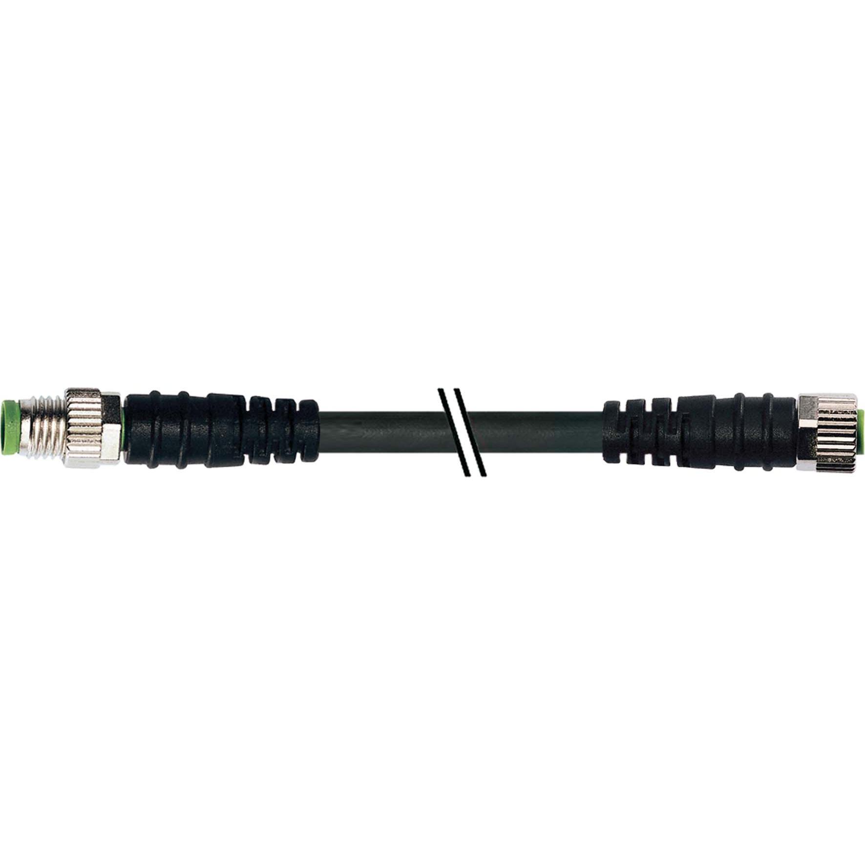 Murr Elektronik Sensor-/Aktor-Steckverbinder, konfektioniert, Elektronikkabel + Stecker, Schwarz