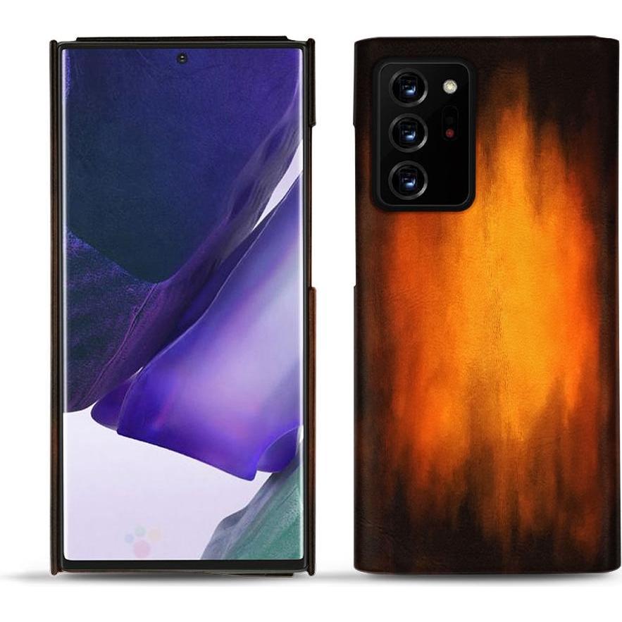 Noreve Lederschutzhülle (Samsung Galaxy Note 20 Ultra), Smartphone Hülle, Violett