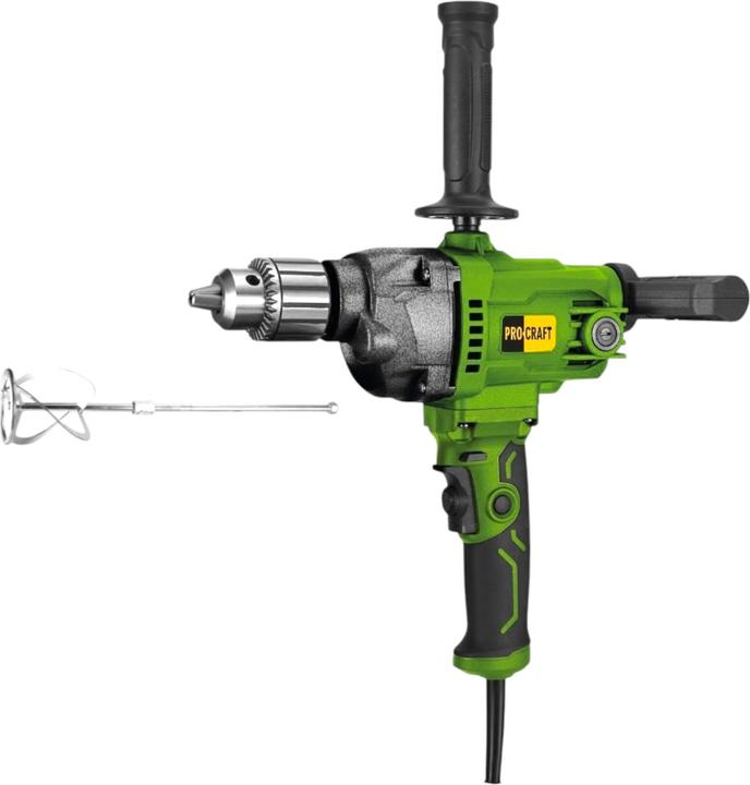 Procraft PS1750 Bohrmaschine und Rührwerk 1200 Watt 16 mm