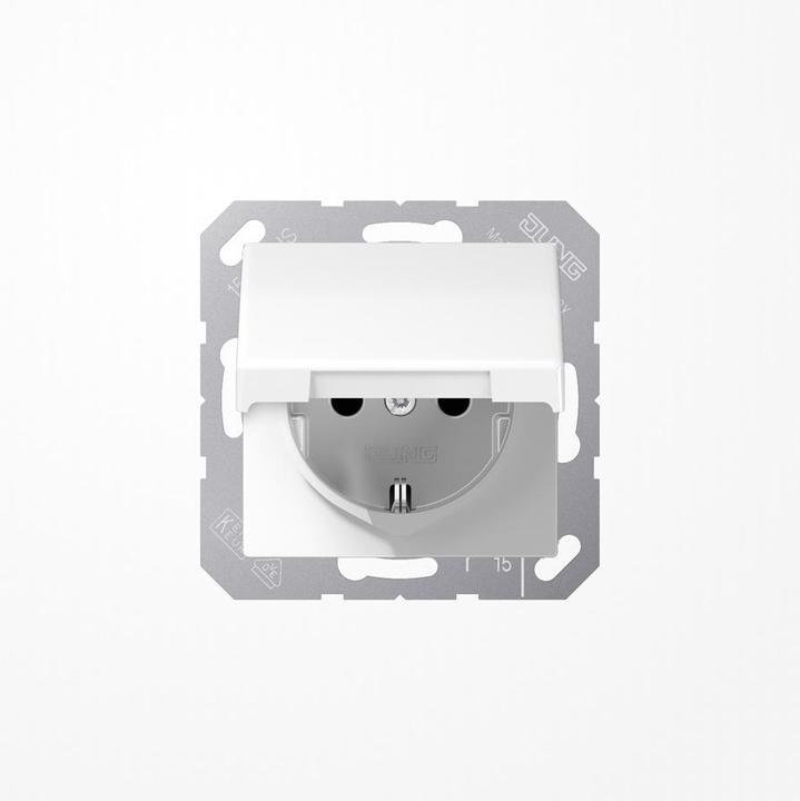 Actual product image JUNG SCHUKO socket outlet