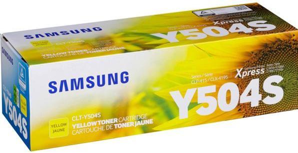 Actual product image Samsung Clt-Y504s (Y)