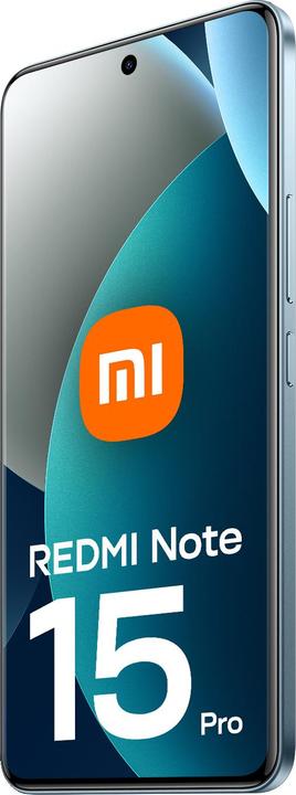 Produktbild Xiaomi REDMI Note 15 Pro (512 GB, Blau, Gletscherblau, 6.77", Dual SIM, 4G)